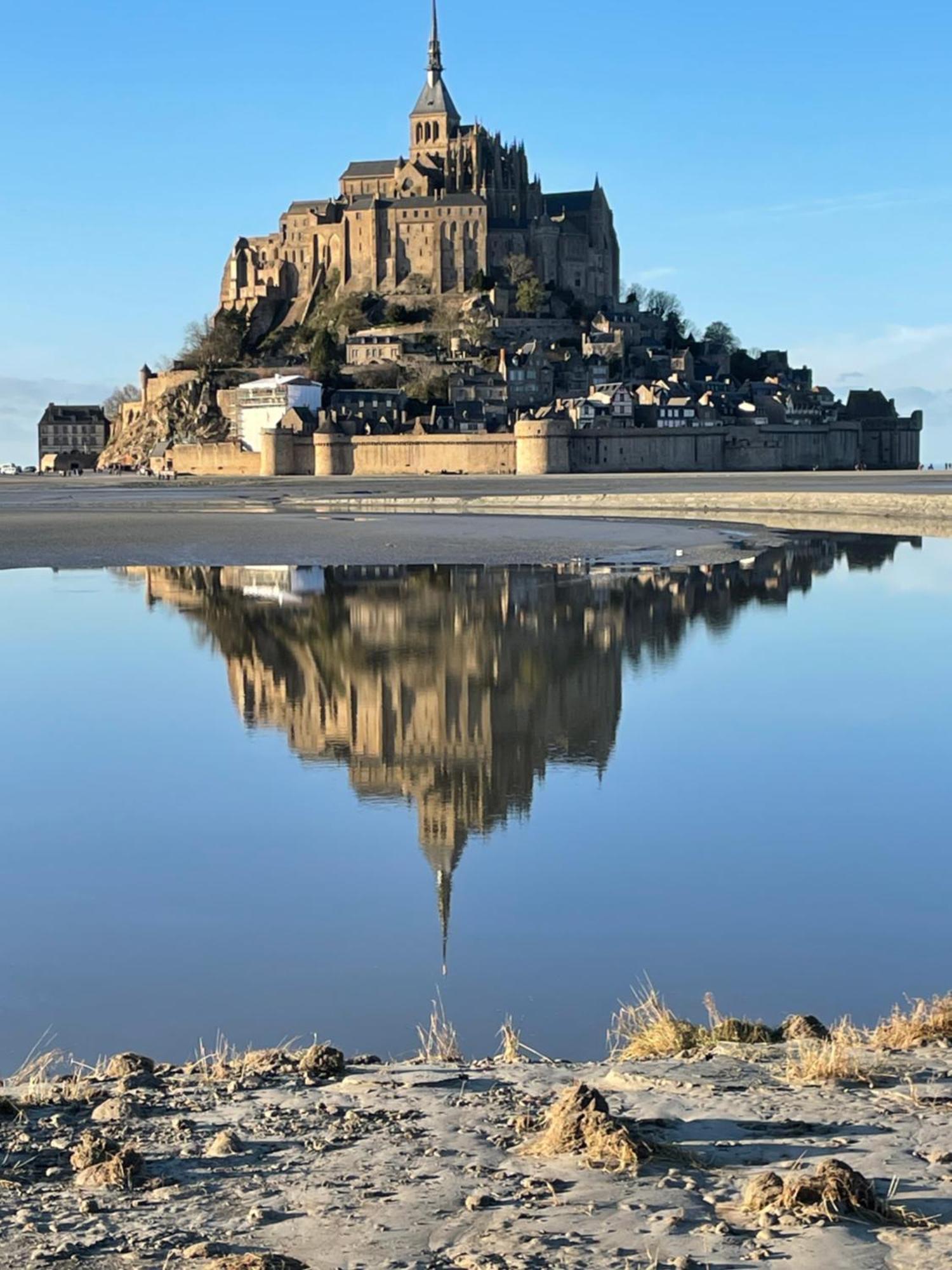 Maison Gite 2/4 P Baie Du Mont ポントルソン エクステリア 写真
